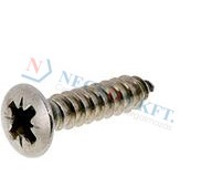 Pozi oval countersunk head tapping screws form Z, with cone end type C 11801