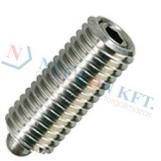 Spring plungers, with bolt and hexagon socket, normal spring pressure, Bolt from stainless steel 13374