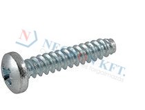 Pozi pan head tapping screws form Z, with flat end type F 14065