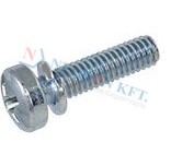 Phillips pan head assembled (SEMs) screws form H, with captive spring lock washer DIN 127 B 1720