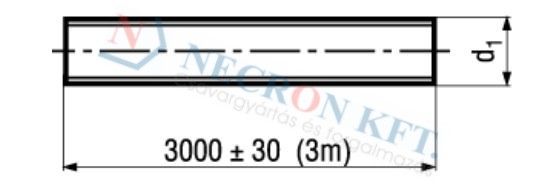 Threaded rods metric thread (DIN975-05ZN-0310)