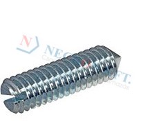 Slotted set screws with cone point 429