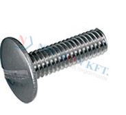 Slotted truss head machine screws Stainless steel A2 500