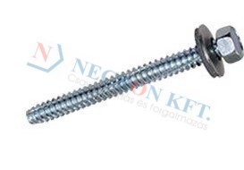 Building screws with flat end partially / fully threaded, with sealing washer 70