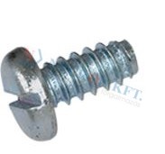 Slotted pan head tapping screws with flat end type F 992